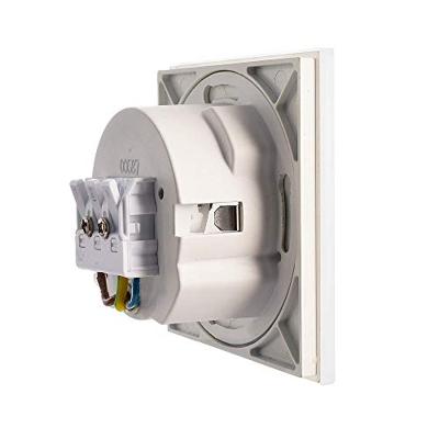 Deko Light Abdeckung milchig eckig für Alwaid 930480 Afdekking Wit (RAL 9016)