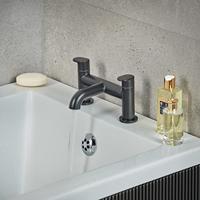 Badrandmengkraan HansGrohe Vernis Blend 2-gats Mat Zwart - thumbnail