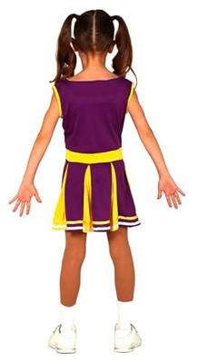 Cheerleader Kostuum Meisje Paars