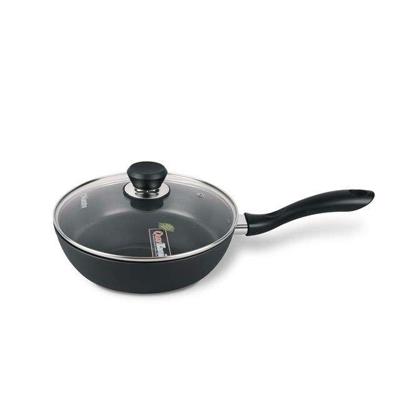 Maestro MR-1205-28 Frying pan with lid 28 cm Black