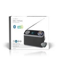 DAB+ Radio | Tafelmodel | DAB+ / FM | 2.4 " | Kleurenscherm | Batterij Gevoed / Netvoeding | Digitaal | 24 W | Bluetooth® | Koptelefoonoutput | Wekker | Slaaptimer | Handgreep | Zwart - thumbnail
