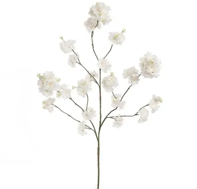 Pure Royal kunsttak bloesem 130cm crème