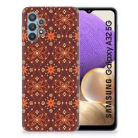 Samsung Galaxy A32 5G | TPU bumper | Batik Brown - thumbnail