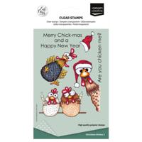 Vaessen Creative • clear stamps kerstkippen 2 10st. - thumbnail