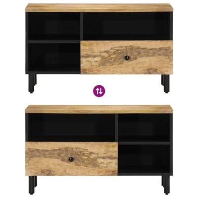 Tv-meubel 80x33x46 cm massief mangohout Tv-meubel 80x33x46 cm massief mangohout