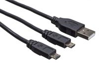 BigBen Dual USB-laadkabel Controller - Classics - Playstation 4 - thumbnail
