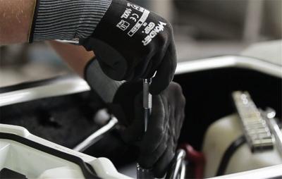 Werkhandschoenen Wonder Grip Zwart Maat 8