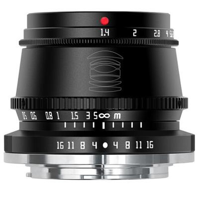 TTArtisan APS-C 35mm F1.4 Canon RF mount zwart