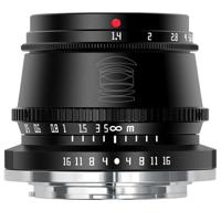 TTArtisan APS-C 35mm F1.4 Canon RF mount zwart - thumbnail