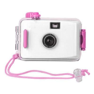 SUC4 5m waterdichte retro film camera mini Point-and-shoot camera voor kinderen (wit)