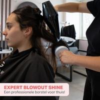 Olivia Garden Blowout Shine Brush White&Grey Ø80mm - thumbnail