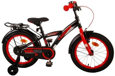 Volare thombike kinderfiets - jongens - 16 inch - zwart rood