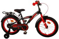 Volare thombike kinderfiets - jongens - 16 inch - zwart rood - thumbnail