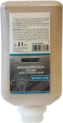 COREXX huidbeschermingsmiddel "natural clean". hand cleansing cream 2l
