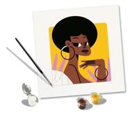 Ravensburger creart schilderen op nummer - vrouwelijk portret - thumbnail