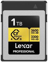 Lexar Pro Gold 1TB 4.0 CFexpress Type B - R3600/W3300MB/s - thumbnail