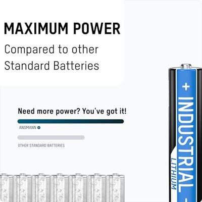 Ansmann lithium batterij micro aaa / fr03 10er kartonnen doo - thumbnail