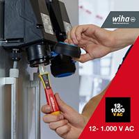 Wiha Spanningszoeker Volt Detector EX-beschermd | contactloos | eenpolig | 12 - 1.000 V AC | incl. 2x AAA-batterijen - 44309 - 44309 - thumbnail