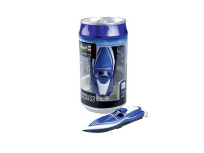 Revell Control Mini blauw RC boot voor beginners RTR 75 mm