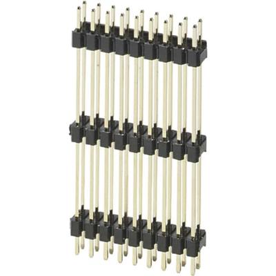 Phoenix Contact PSTD 0,65X0,65/18-3IS-2,54 Stiftlijst Raspberry Pi® zwart, geschikt voor Raspberry Pi® 1 stuk