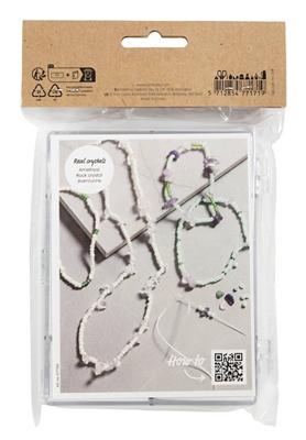 Creativ Company Creatieve box sieraden, kristallen, afm 2,6-10 mm, gatgrootte 0,8-1,2 mm, ca. 2460 stuk, diverse kleuren, 1 doos