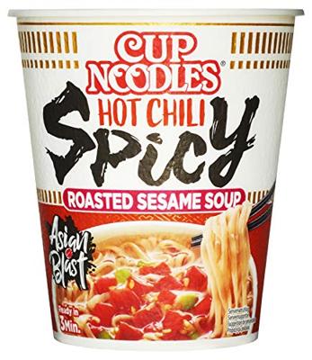 Noodles nissin hot chili spicy cup | 8 stuks