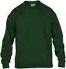 Gildan G18000K Heavy Blend™ Youth Crewneck Sweatshirt - Forest Green - L (164)