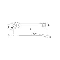 Beta 42HS 18 Ringsteeksleutels H-SAFE - 000424518 000424518 - thumbnail