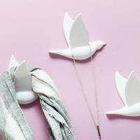 Vogel Muurhaken (set Van 3) - thumbnail