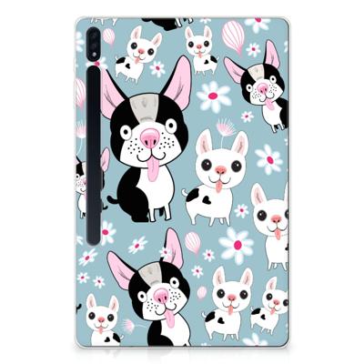 Samsung Galaxy Tab S7 Plus | S8 Plus Back Case Hondjes Samsung Galaxy Tab S7 Plus | S8 Plus Back Case Hondjes