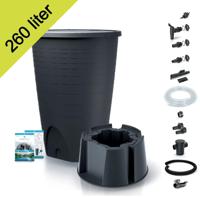 Garantia Regenton Peruno Set voet+vul antraciet - thumbnail