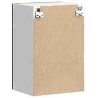Keukenwandkast Porto bewerkt hout bruin eikenkleur - thumbnail