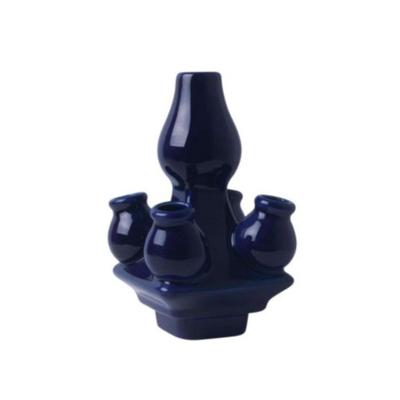 HEINEN - Stapelgekte - Top donkerblauw