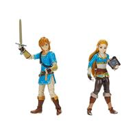The Legend of Zelda speelfigurenset Link en Zelda - thumbnail