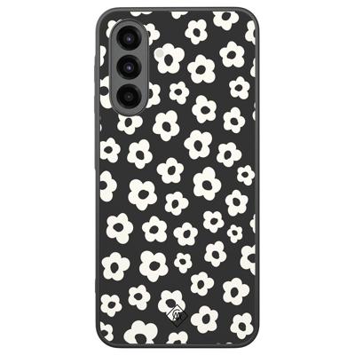 Samsung Galaxy A26 hoesje - Retro bloempjes Samsung Galaxy A26 hoesje - Retro bloempjes
