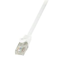 LogiLink CP2061U RJ45 Netwerkkabel, patchkabel CAT 6 U/UTP 3.00 m Wit Snagless 1 stuk(s) - thumbnail
