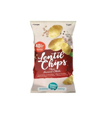 TerraSana Linzenchips Thai sweet chili bio 75 Gram
