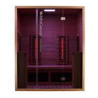 Infraroodsauna Elite Wellness InfraConcept 160x120x195 cm Intensity Hemlock - thumbnail