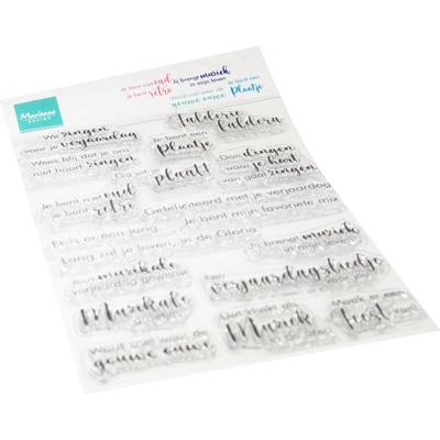 Marianne Design • clear stamps falderie faldera