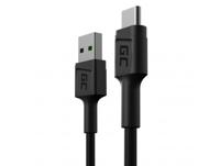 Green Cell KABGC25 USB-kabel 0,3 m USB A USB C Zwart - thumbnail