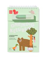 HEMA Waterkleurboek A5 Bosdieren - thumbnail