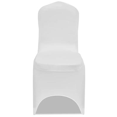 Stoelhoes stretch 4 stuks wit