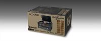 Muse MT-115 CD-microsysteem met platenspeler & FM-radio (30 vooraf ingestelde zenders) in houten kastdesign - thumbnail