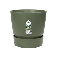 Greenville rond 30 bloempot blad groen buiten dia. 29,5 x h 27,8 cm - Elho - thumbnail