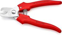 Knipex Kabelschaar met kunststof bekleed 165 mm | 95 05 165 - 9505165 - thumbnail