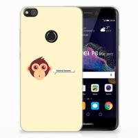 Huawei P8 Lite 2017 Telefoonhoesje met Naam Monkey - thumbnail