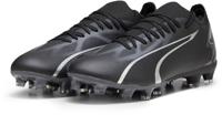 PUMA Ultra Match Gras / Kunstgras Voetbalschoenen (MG) Zwart Zilver - thumbnail