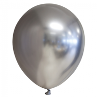 Folat Ballonnen 28 Cm Latex Zilver 100 Stuks - thumbnail