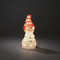 Konstsmide 6249-103 Acryl figuur Energielabel: G (A - G) Sneeuwpop Warmwit LED Warm-wit - thumbnail