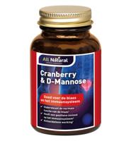 All Natural Cranberry & D-Mannose 60 Capsules - thumbnail